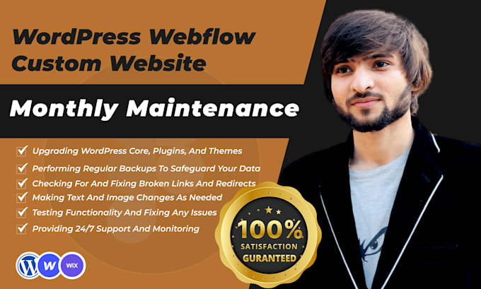 provide website maintenance support