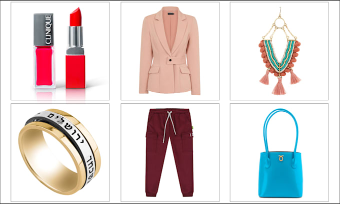 edit ecommerce product images with clipping path and retouching