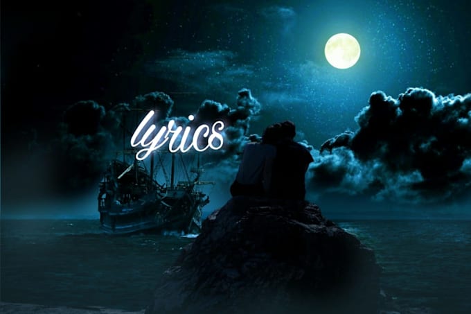 make lyrics video for album songs