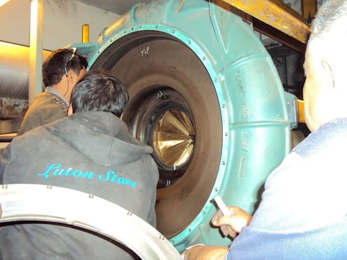 prepare maintenance plan for industrial equipment
