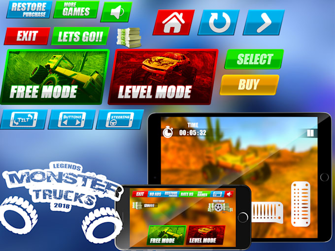 Create professional ui design for your unity game by Ohstudios | Fiverr