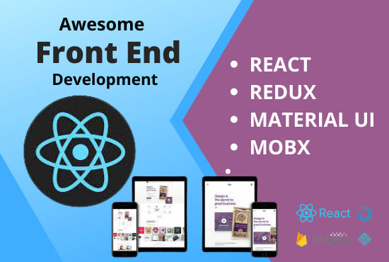 Create front end web development in react js and javascript by Azher ...