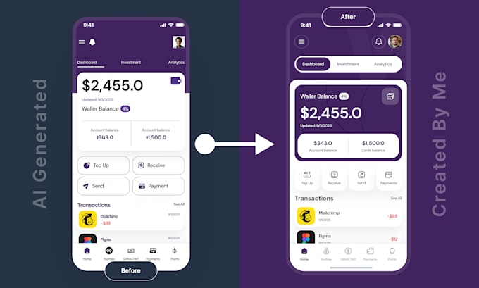 convert ai generated UI into a professional, editable figma design