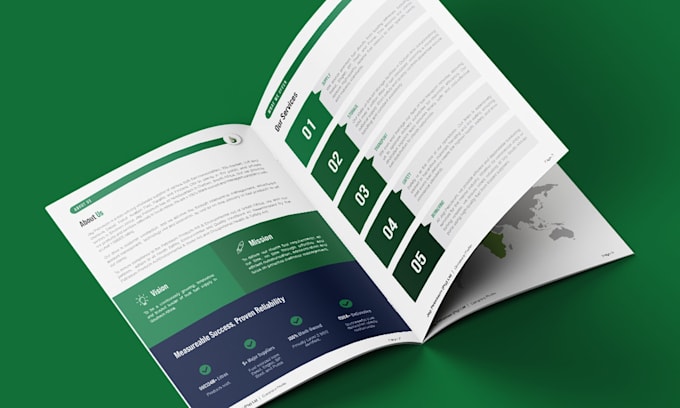 create an exceptional company profile design