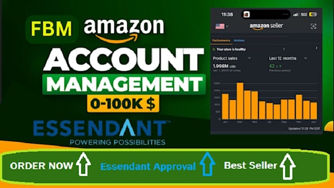 our agency will be your expert amazon virtual assistant , amazon account manager