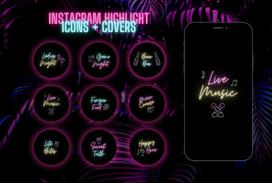 Create professional instagram highlight icons and covers by ...