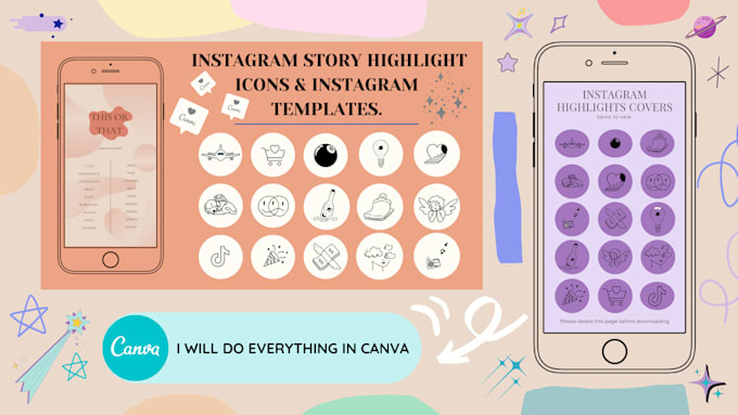 Instagram templates story highlight by Kalievu Fiverr Instagram templates story highlight by Kalievu Fiverr