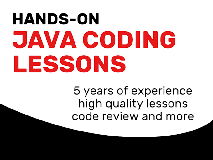 Guide you learn java programming by Carldressler | Fiverr