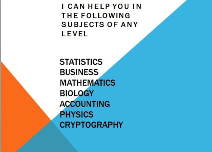 be your online science tutor