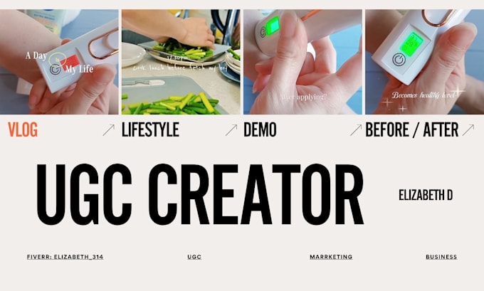 create ugc, ucg videos for your brand, product