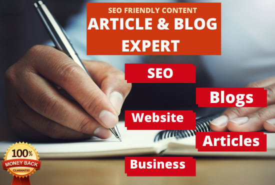 write articles, blogs and research content