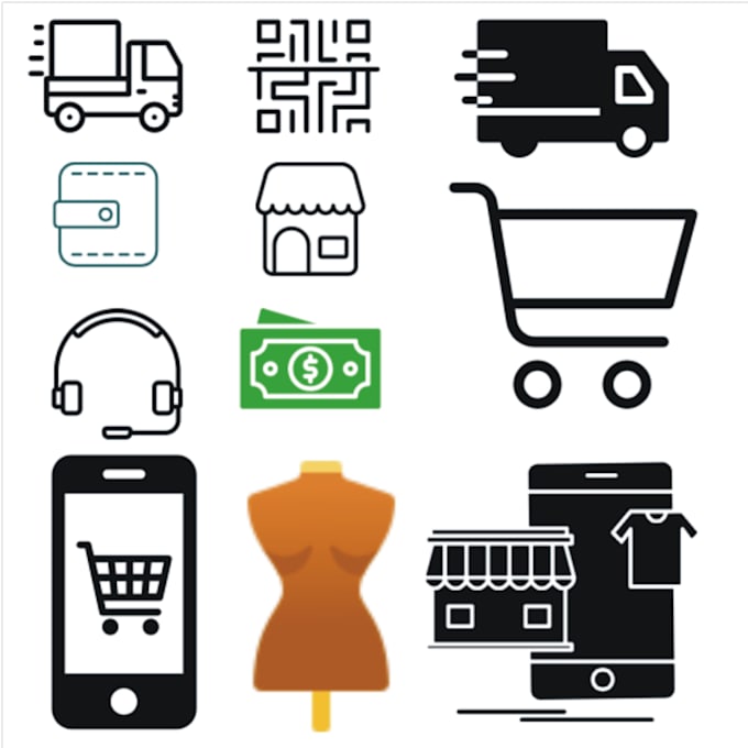 create prefinal and  attractive icons for your bigness
