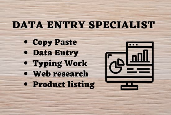 do data entry, copy paste, and data mining
