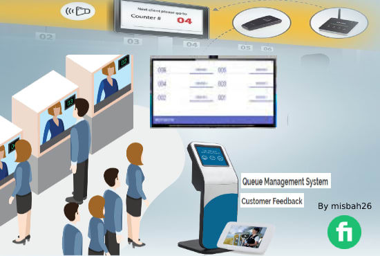 create queue management system, can integrate with tomedo