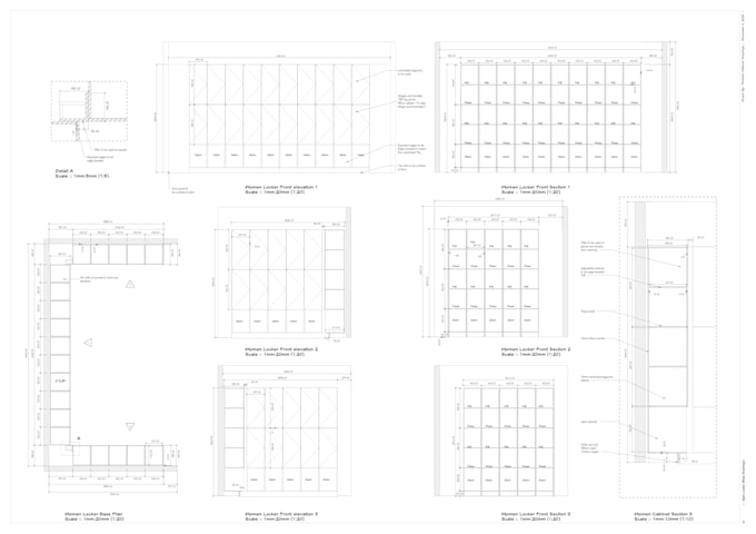 make custom cabinetry and furniture shop drawings