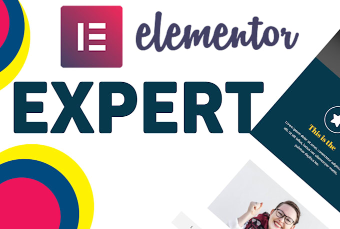 be your elementor expert and elementor landing page creator