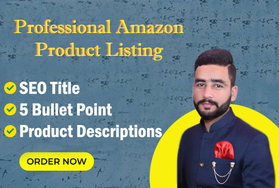 amazon listing and SEO product descriptions