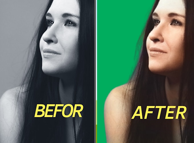 Bring the original color to black and white photos by Skillsdigital