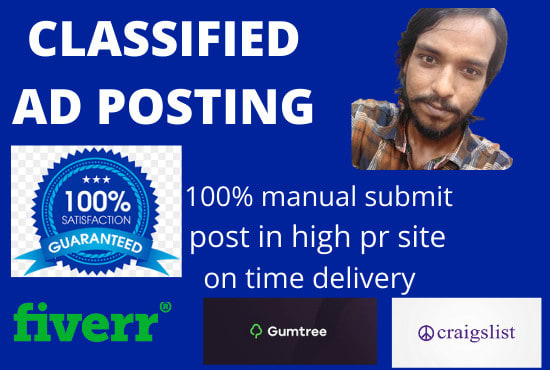 I will do classified ads posting in high quality sites