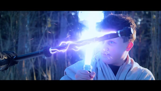 create professional light and energy effects for your videos