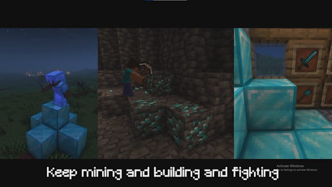 create you a minecraft music video for your song