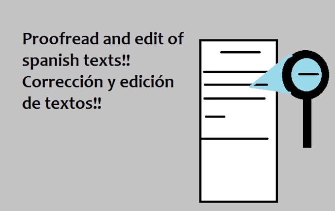 edit and proofread any spanish document or web
