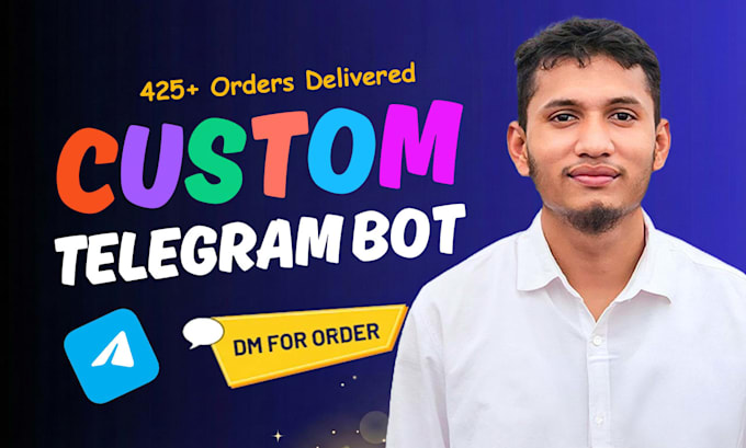 create high quality advanced custom telegram bot