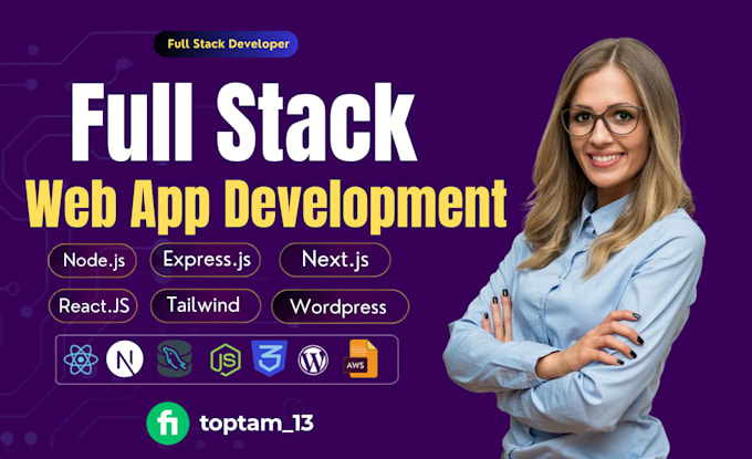 create a custom full stack web app using nextjs and tailwindcss
