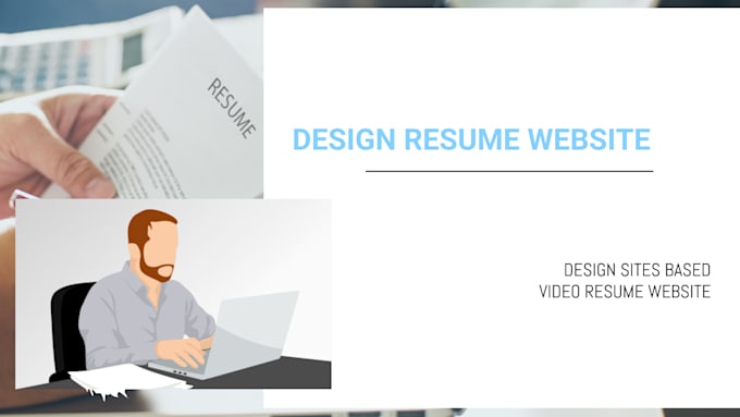 create video resume website