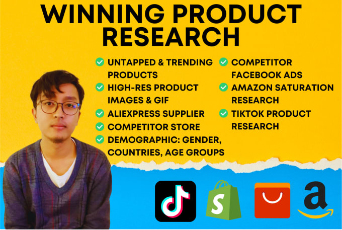 I will research shopify winning product