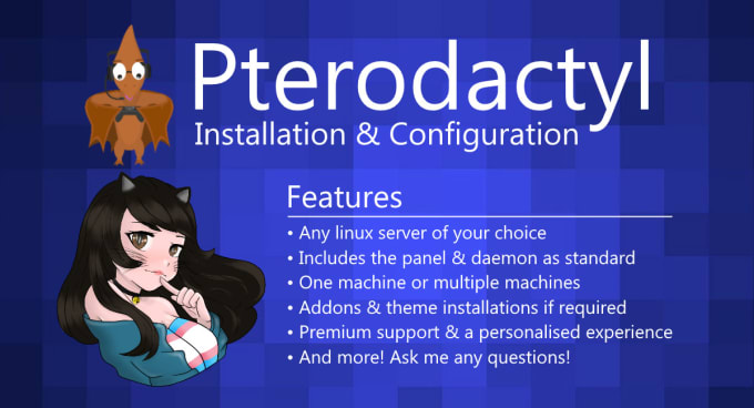 complete a full install of the pterodactyl panel on your system