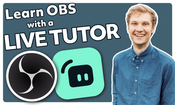 Hire a freelancer to give lessons and tech support in obs studio and streamlabs