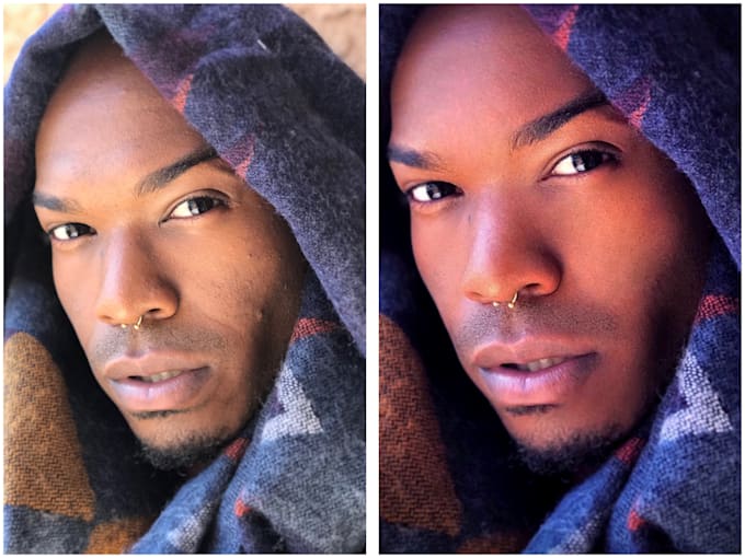 provide photo revisions worked within photoshop and light room