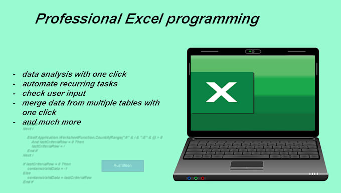 Do professional excel programming with formulas and data evaluation by ...