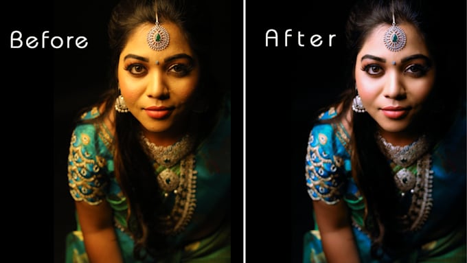 professional photo retouching work with good quality