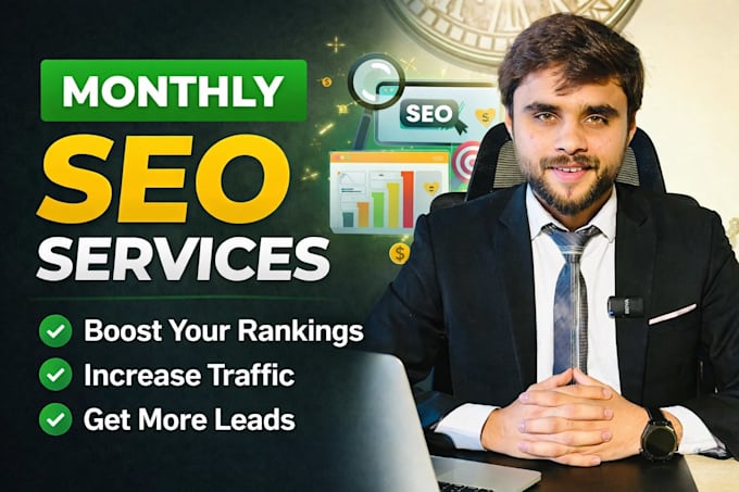 provide professional SEO service to improve website ranking