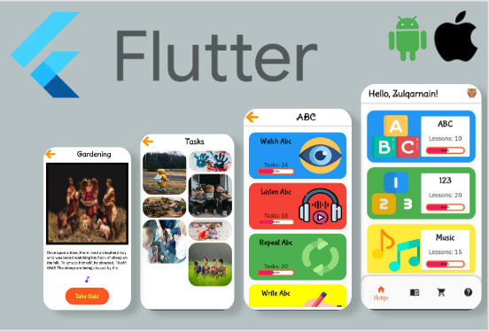 be flutter developer for your cross platform app
