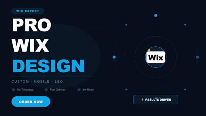 design or redesign a custom wix website or wix ecommerce store