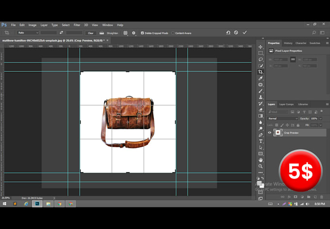 do crop or resize 40 images