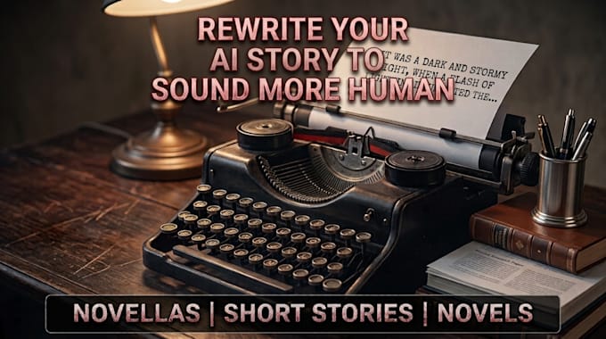 rewrite your ai written fiction story or book