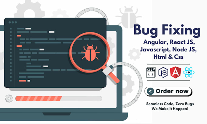 fix your javascript, angular, angularjs, wordpress, react, html, css bugs