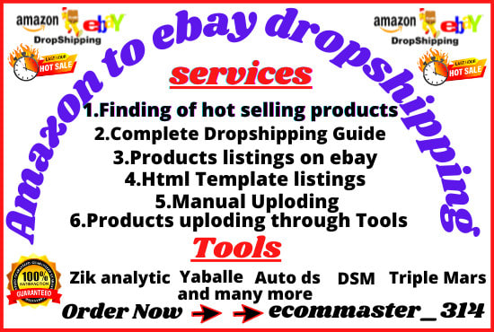 do amazon to ebay dropshipping products
