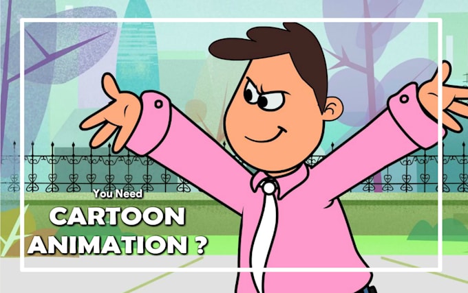 cartoon animation video and 2d character animation