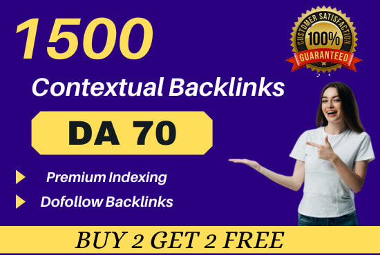 I will 1500 contextual dofollow white hat seo backlinks authority linkbuilding