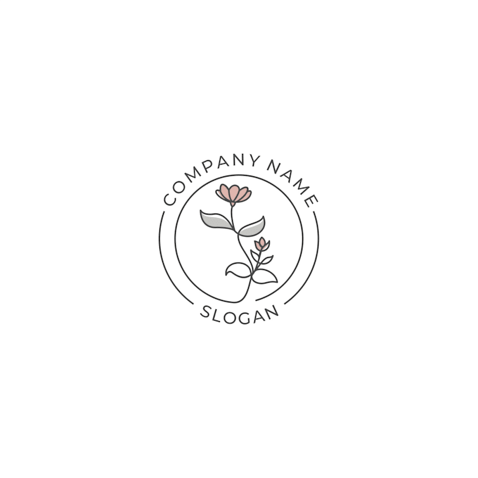 make you a luxury line art logo