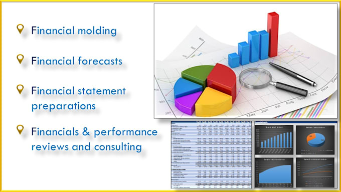 prepare financial models and financial forecasts