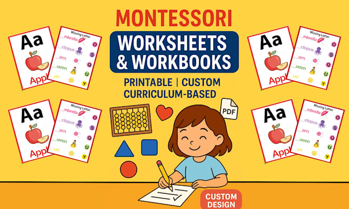 create printable worksheets for kindergarten