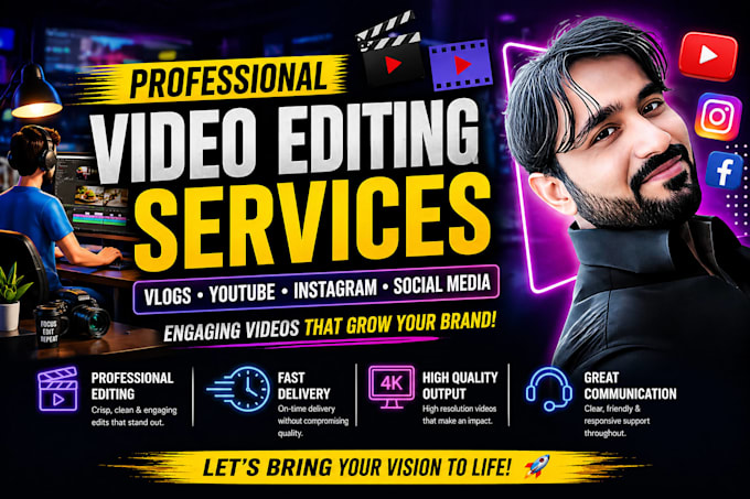 create stunning vlogs, instagram, youtube, and social media videos