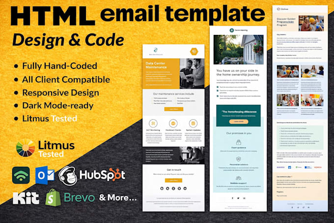 design effective and engaging HTML email template