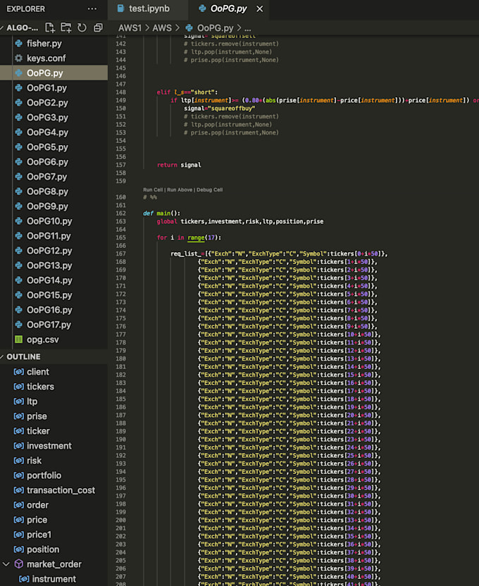 teach you how to make a trading bot using python